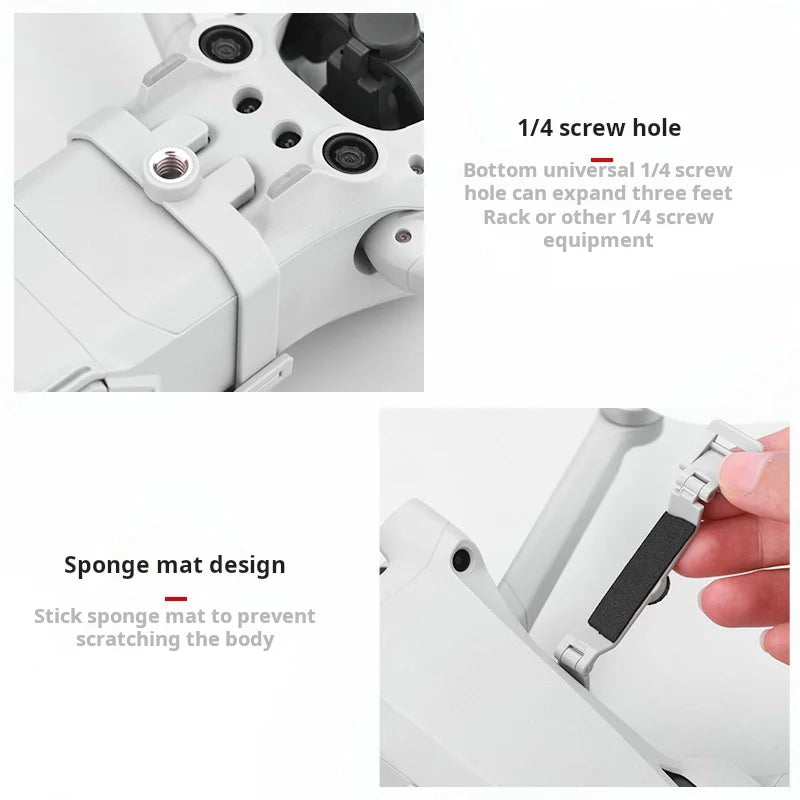 DJI drone top expansion universal application DJI MINI 3 PRO upper mounting bracket, Air 2S camera adapter base accessories DJI drone top expansion universal application DJI MINI 3 PRO upper mounting bracket, Air 2S camera adapter base accessories